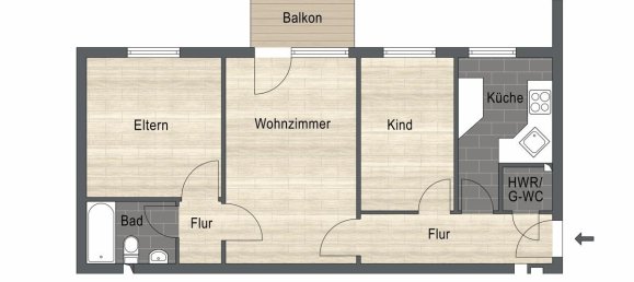 2 bedrooms Apartment in Bochum, Germany No. 31450 7