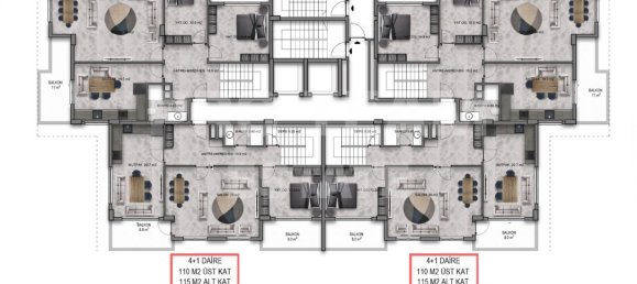 5 rooms Apartment in Mahmutlar, Turkey No. 27852 17