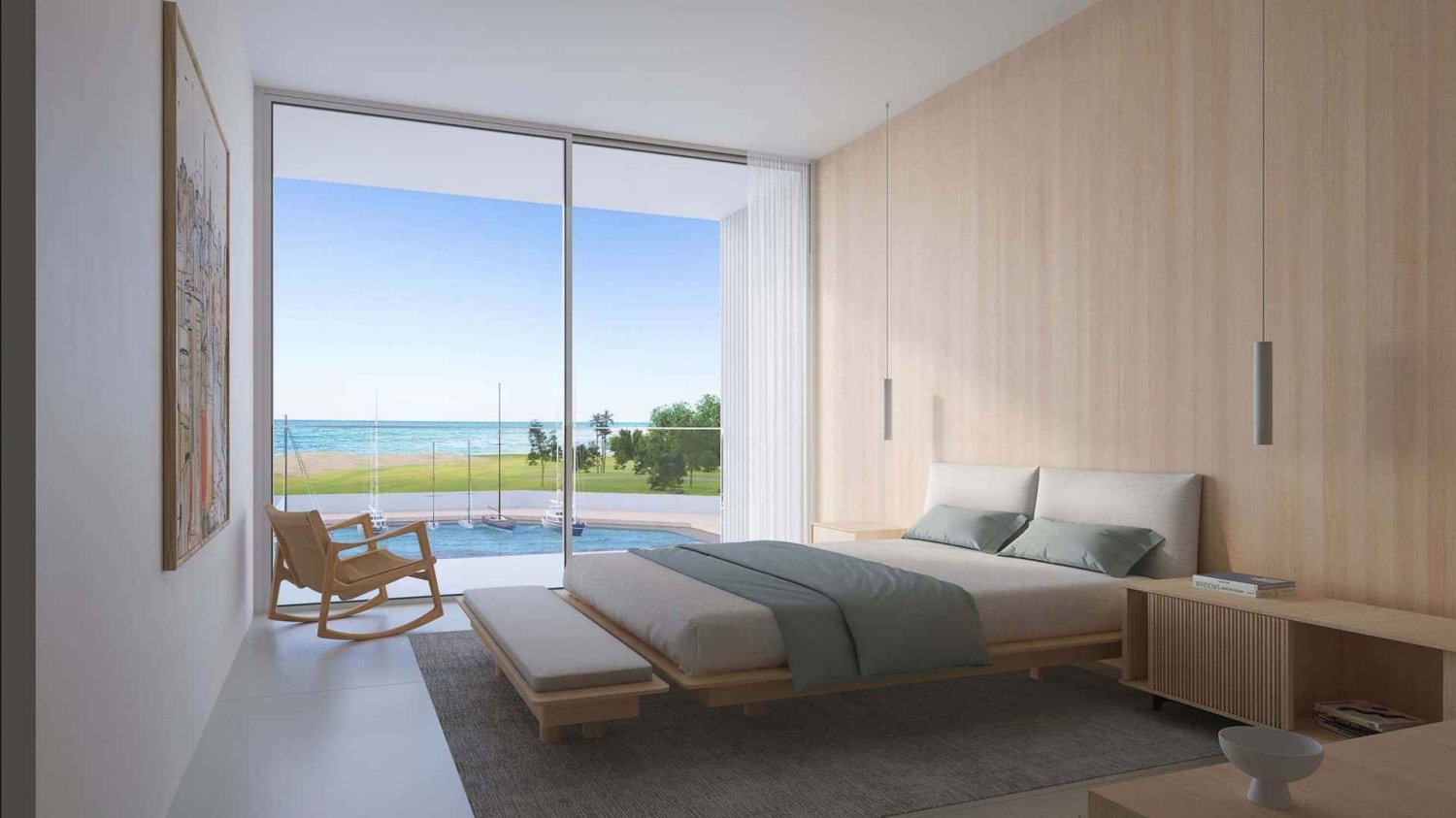 Квартира с 3 спальнями в GATEWAY, Al Zorah, ОАЭ № 61412