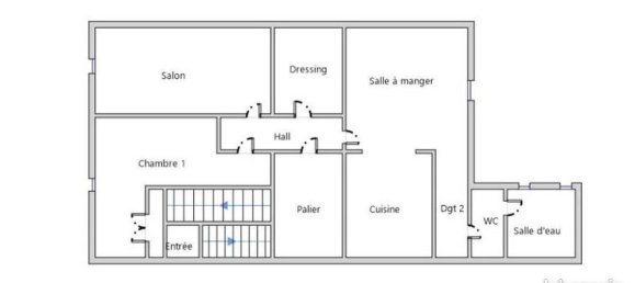 3 rooms Apartment in Romans-sur-Isere, France No. 307501 4