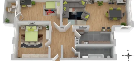 Apartamento T3 em Wilmersdorf, Germany N.º 19234 3