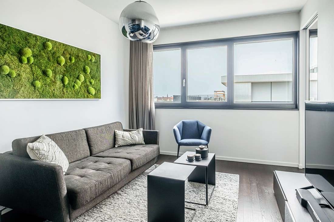 Пентхаус с 1 спальней в Фридрихсхайн, Германия № 18640