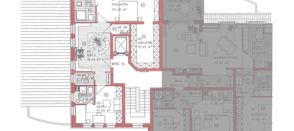 2 Schlafzimmer Penthouse in Mönchengladbach, Germany, Nr. 346467 2