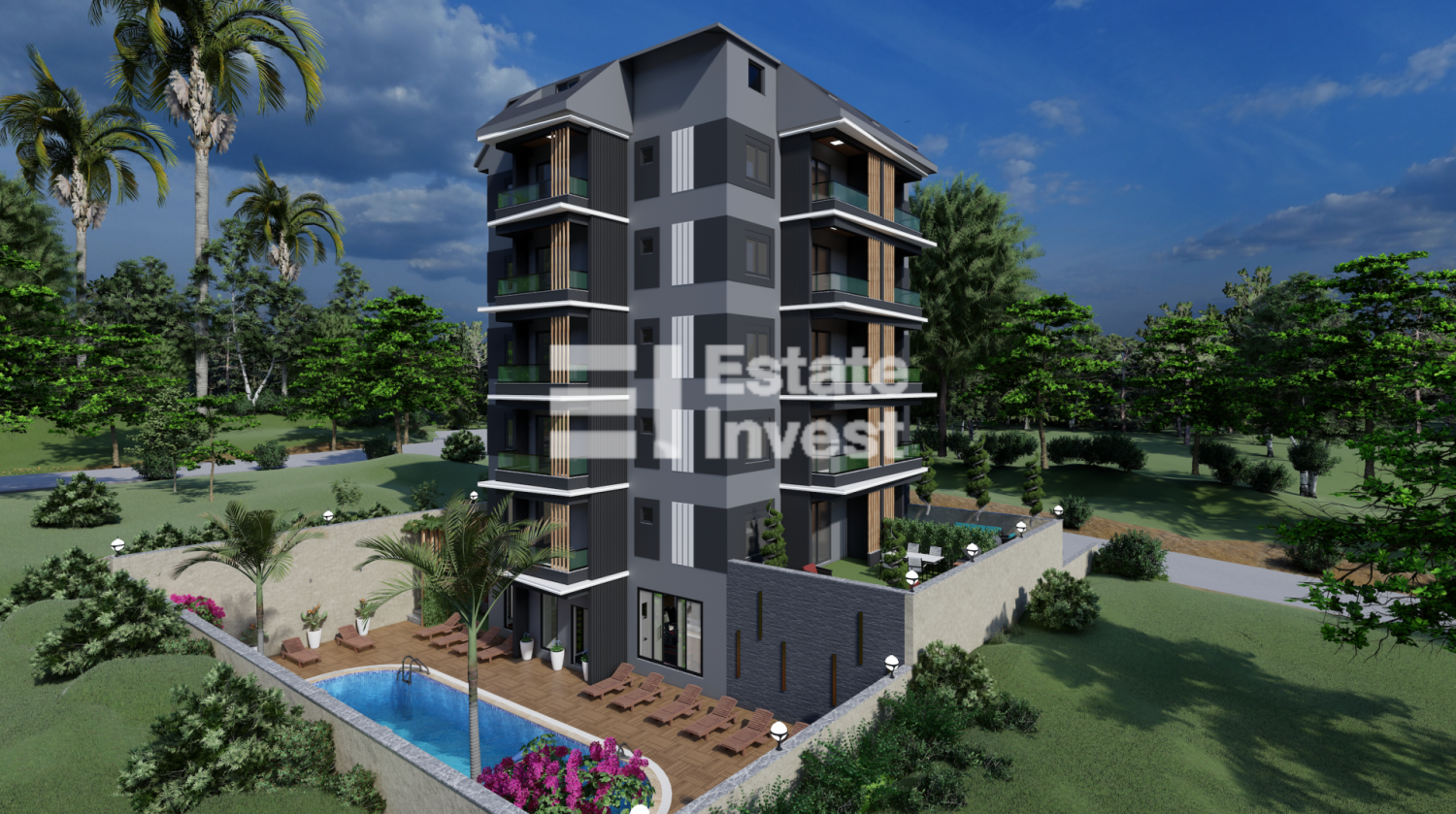 Apartamento de 2+1 en Alanya, Turkey No. 26558