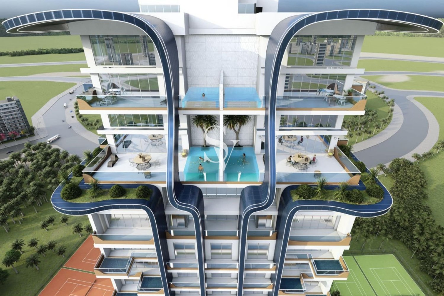 2 dormitorios apartamento en venta en Jumeirah Village Circle, Dubai, UAE № 196529