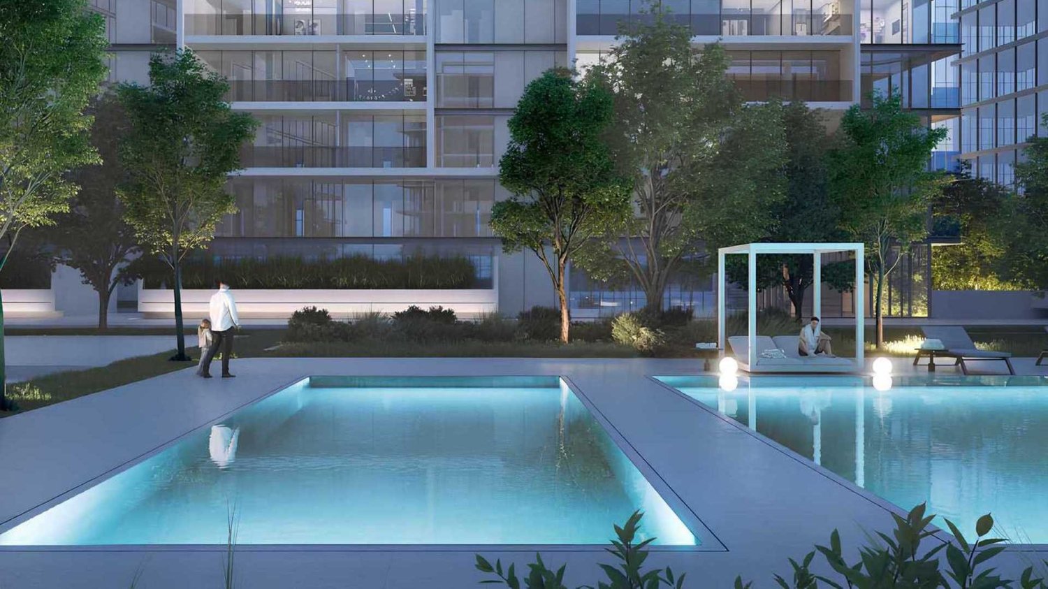 Apartamento T2 em The Gate 4, Muwaileh Commercial, UAE N.º 63767