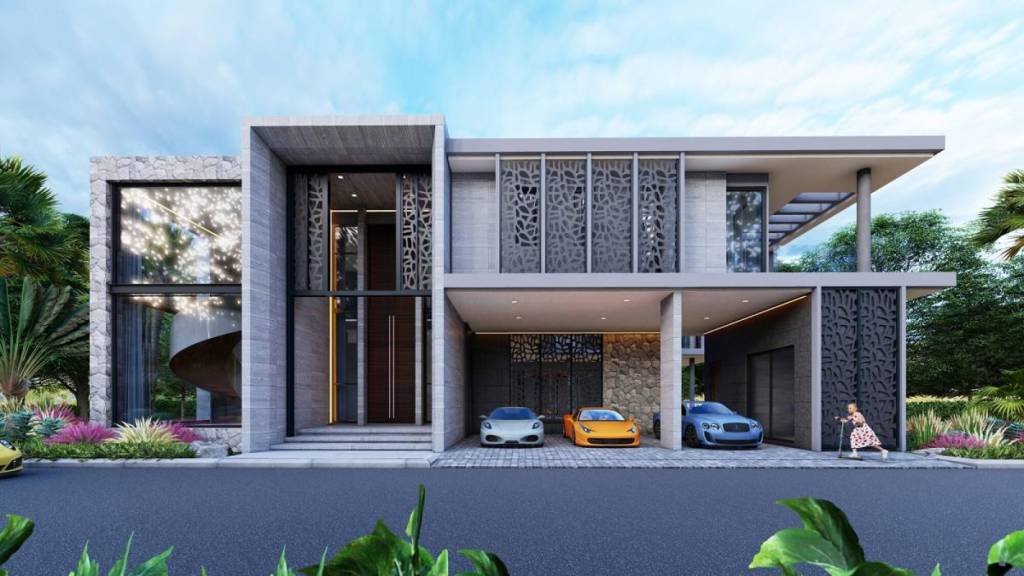 Villa de 5 dormitorios en Bang Lamung, Thailand No. 23739