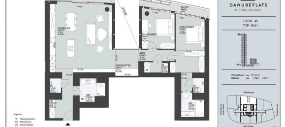 3 rooms Apartment in Vienna, Austria No. 132851 2