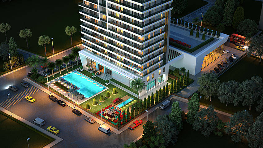 Квартира 1+1 в Измир, Турция № 5102