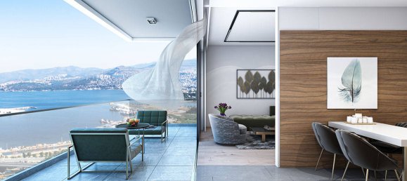 Квартира 1+1 в Измир, Турция № 5102 4