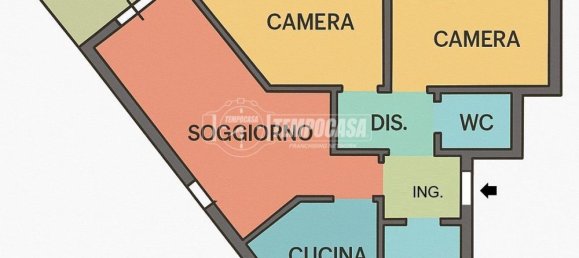 3 rooms Apartment in Masate, Italy No. 290587 23