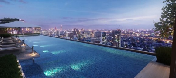 Apartamento com 1 quarto em condomínio em The Lofts Silom Railay Beach, Thailand N.º 27787 11