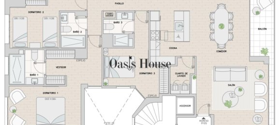 Apartamento de 3 dormitorios en Madrid, Spain No. 92791 18