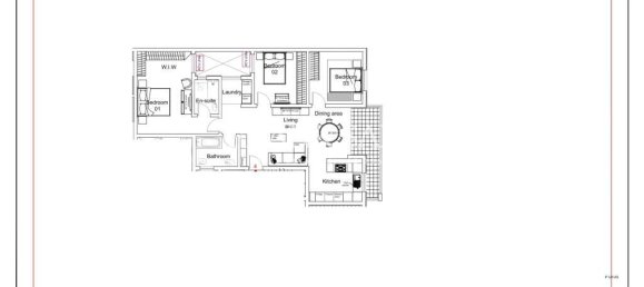 3 غرف نوم شقة في Mgarr, Malta رقم 456 10