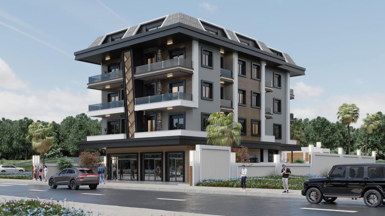 Appartement 1+1 à Alanya, Turkey No. 4210