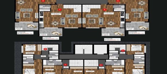 Квартира 1+1 в Каргыджак, Турция № 4091 25