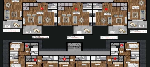 Квартира 1+1 в Каргыджак, Турция № 4091 21