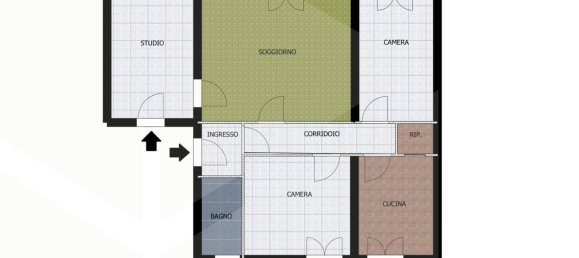 4-Zimmer Gewerbliche Immobilie in Matera, Italy, Nr. 34509 22