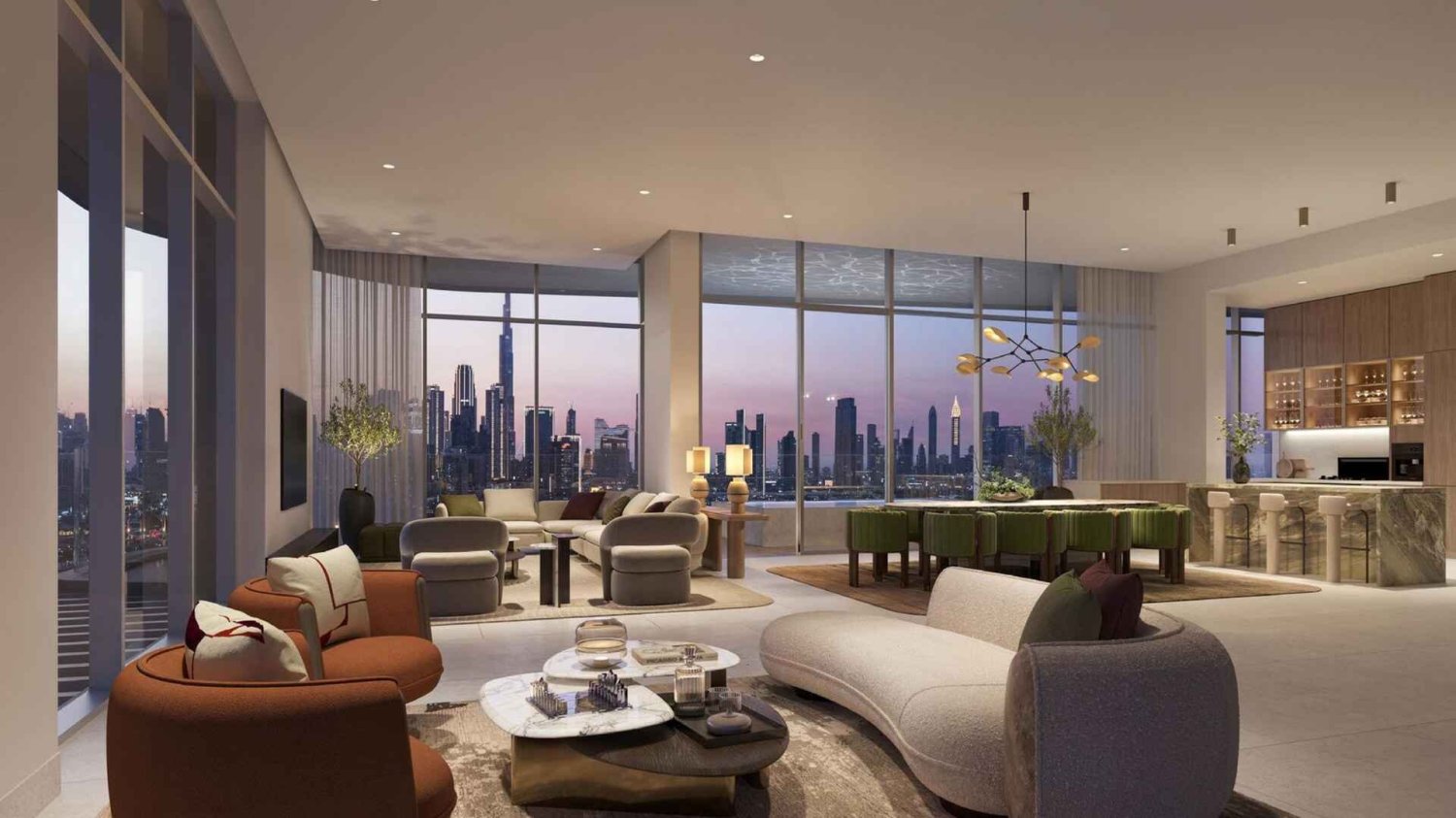 3 غرف نوم شقة في Dubai Design District, UAE رقم 125023