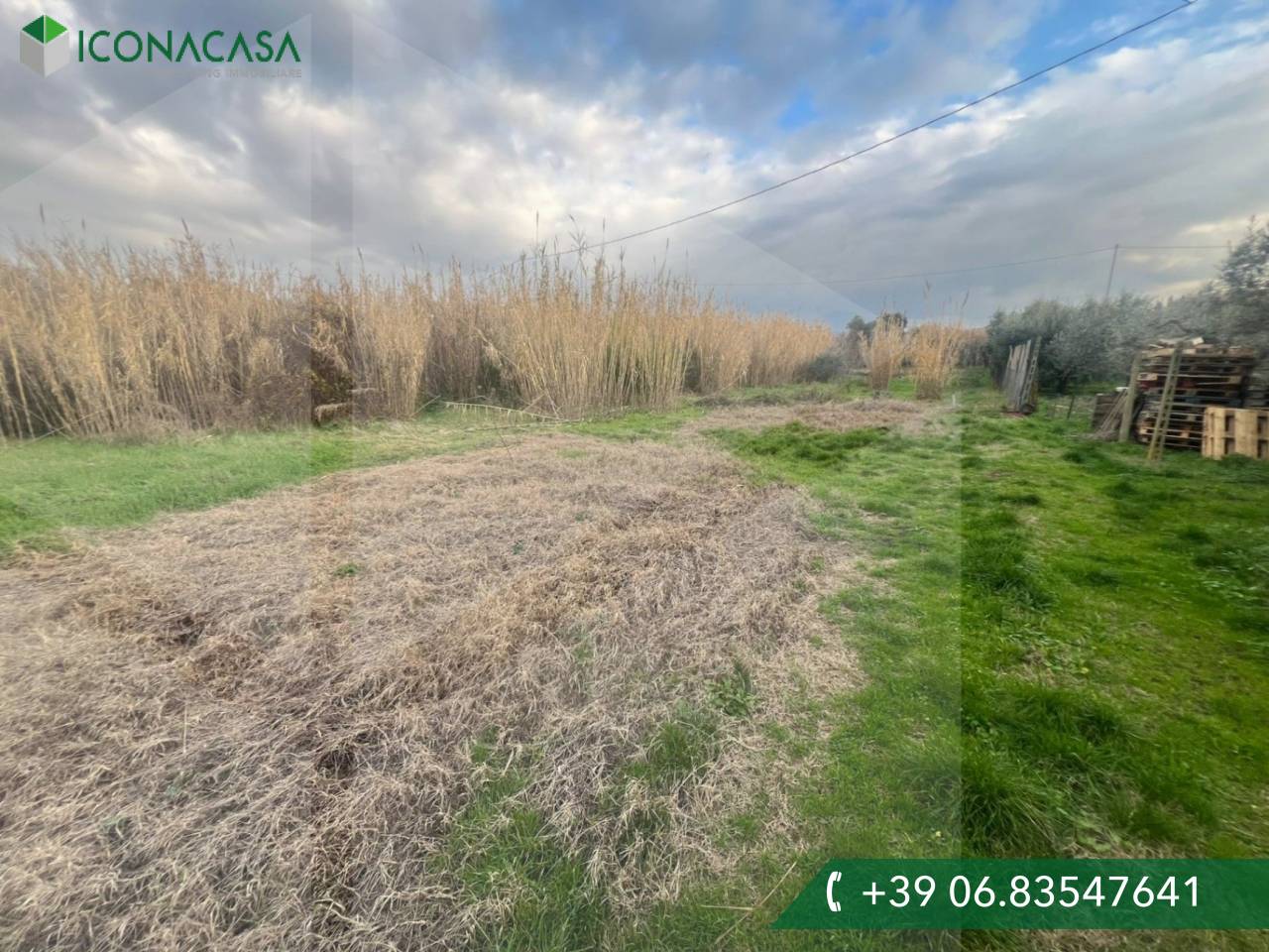 Земельный участок с 1 комнатой в Чампино, Италия № 28771