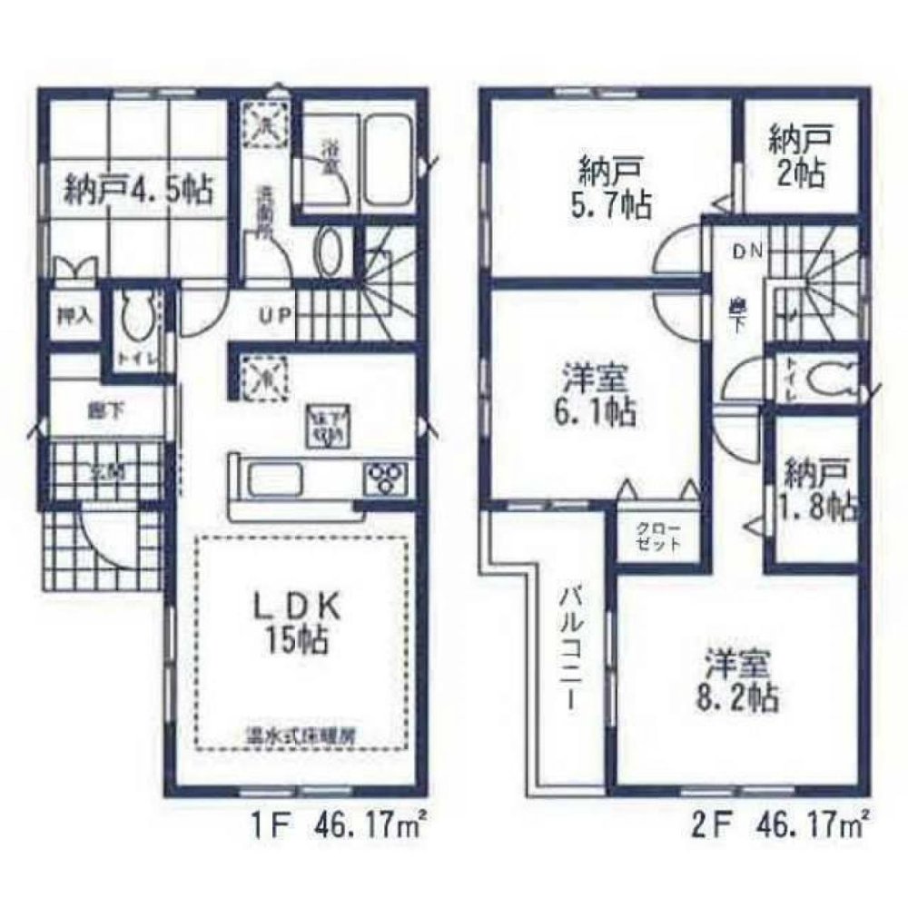 2 غرف نوم منزل في Saitama, Japan رقم 4797