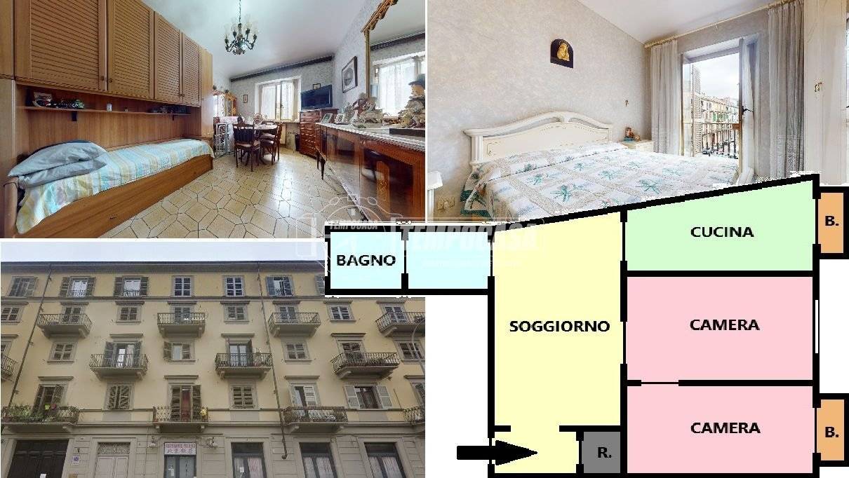 2 bedrooms Apartment in Turin, Italy No. 282060