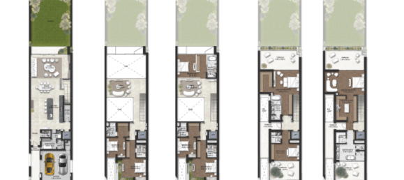 3 bedrooms Townhouse in Tilal Al Ghaf, UAE No. 121330 12