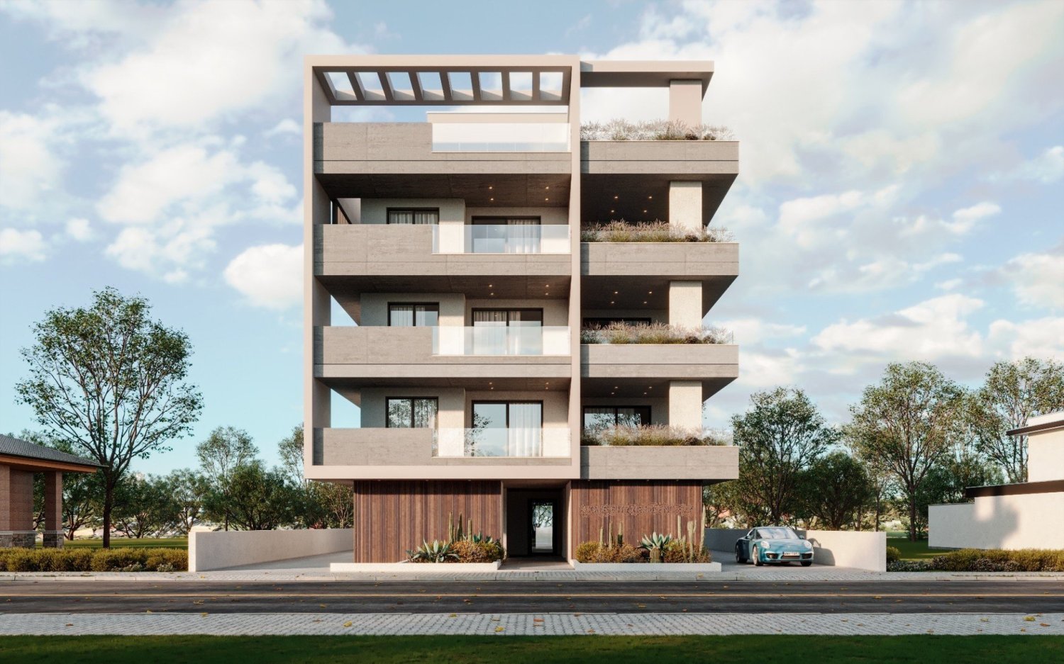 Квартира с 2 спальнями в Арадипу, Кипр № 34513