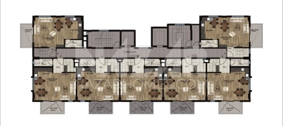 Apartment 1+1 in Alanya, Turkey No. 14437 24