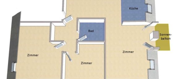 3 rooms Apartment in Lichtenrade, Germany No. 312218 8