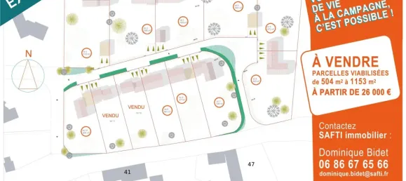 Grundstück in Saint-Hilaire-la-Croix, France 1154m², Nr. 344449 3