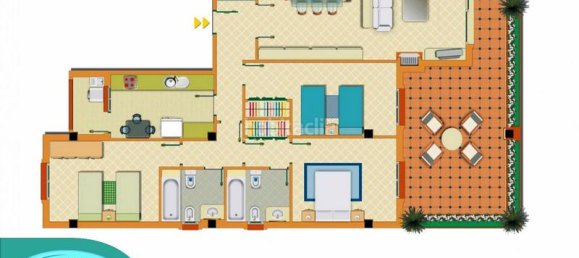 Apartamento T3 em Marbella, Spain N.º 102412 24