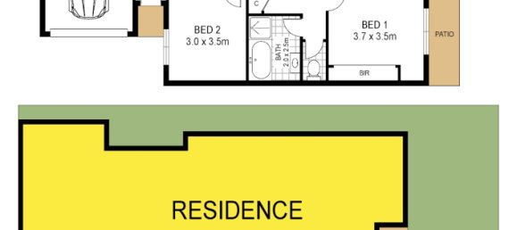 2 غرف نوم فيلا في Lake Haven, Australia رقم 442 8