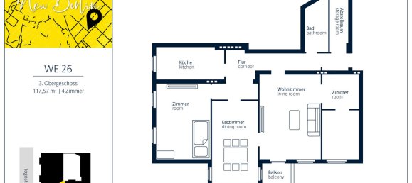 Edifício de 6 divisões em Moabit, Germany N.º 38571 30