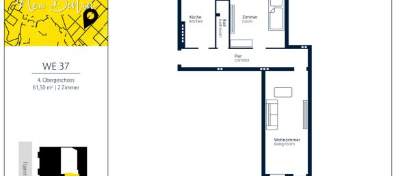Edifício de 6 divisões em Moabit, Germany N.º 38571 37