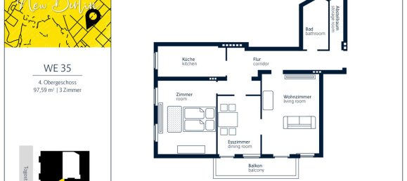 Edifício de 6 divisões em Moabit, Germany N.º 38571 35