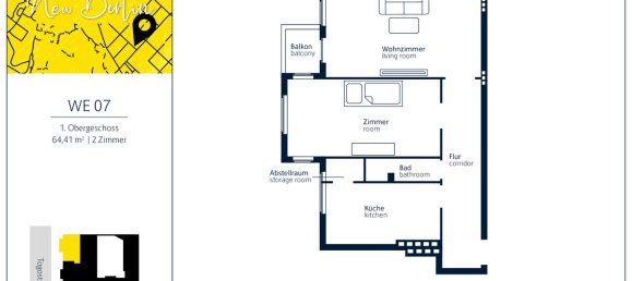 Edifício de 6 divisões em Moabit, Germany N.º 38571 21