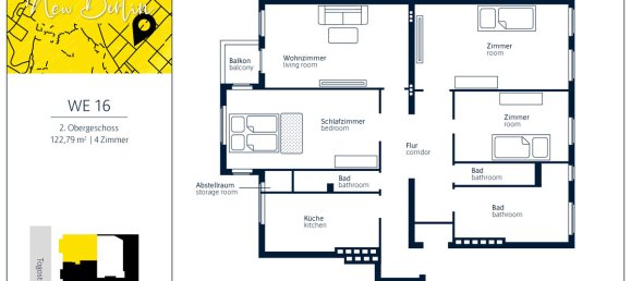 Edifício de 6 divisões em Moabit, Germany N.º 38571 24