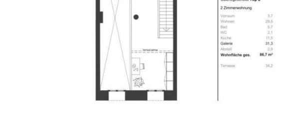 2-Zimmer Penthouse in Wien, Austria, Nr. 253465 14