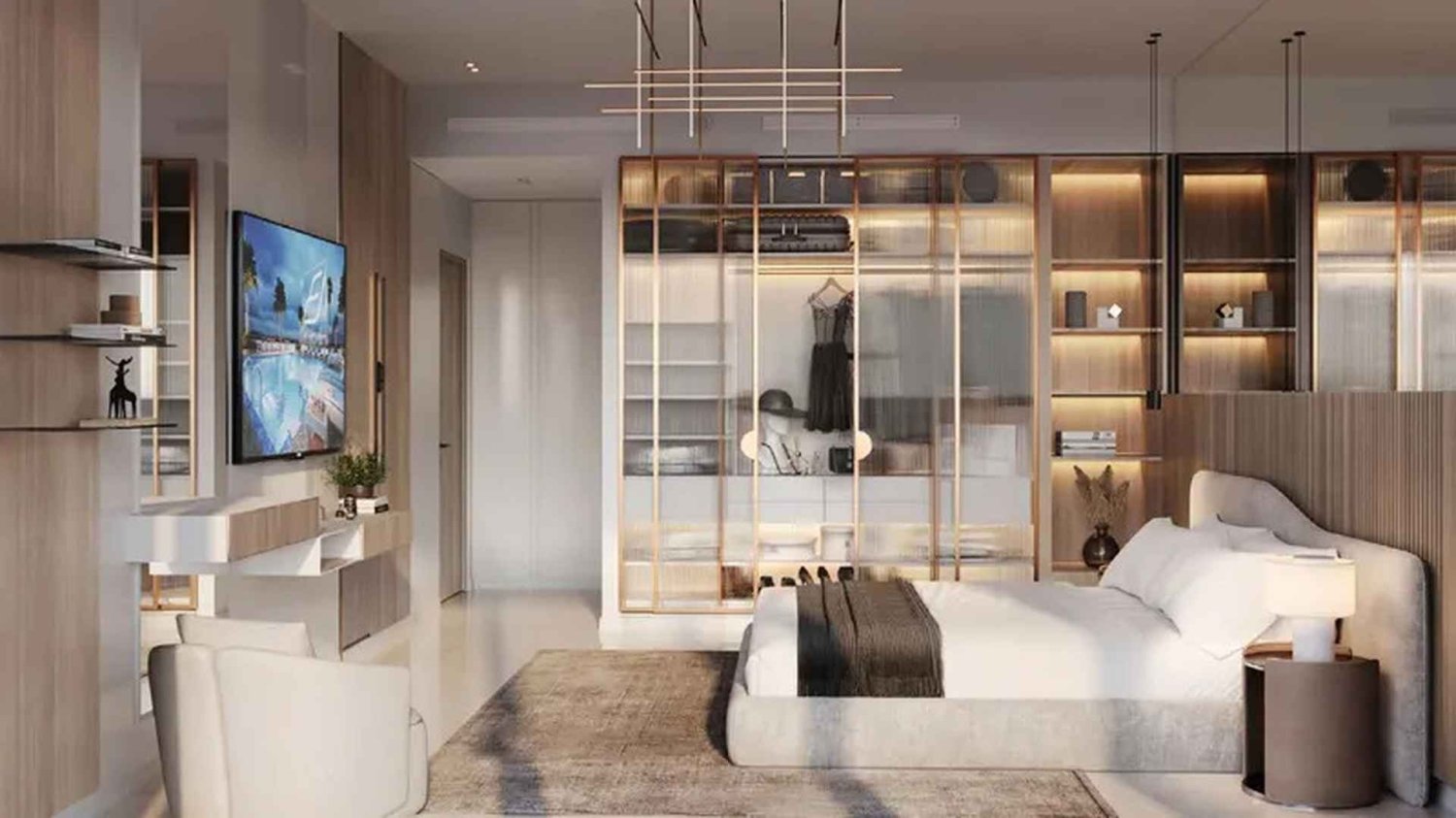 1 bedroom Apartment in Binghatti Amberhall, Jumeirah Village Circle, UAE No. 64874