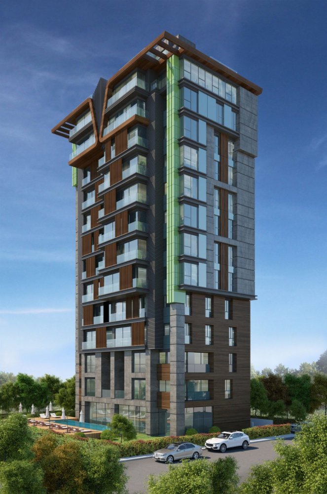 Квартира 4+1 в Стамбул, Турция № 7938