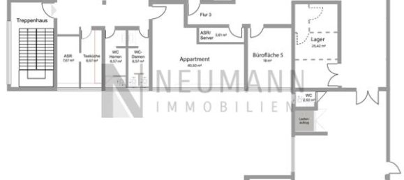 Здание с 21 комнатой в Оффенбах, Германия № 151038 26