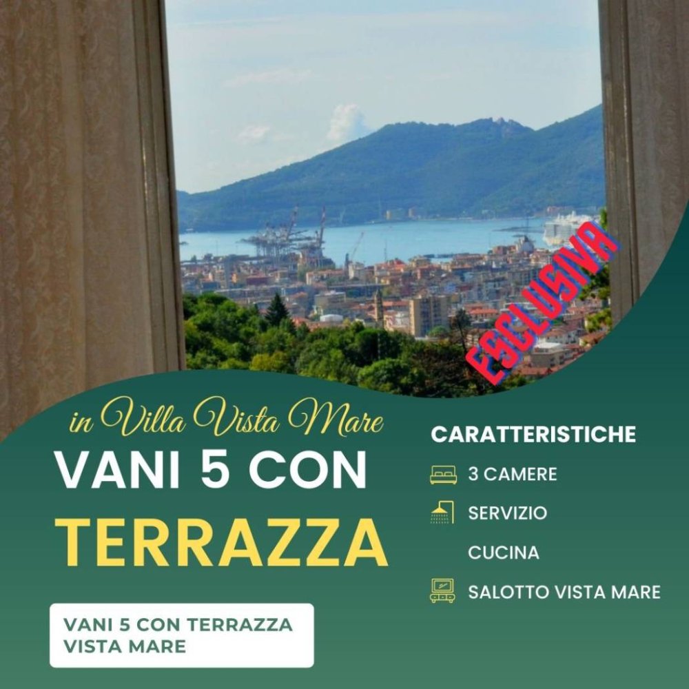 3 bedrooms Apartment in La Spezia, Italy No. 109066