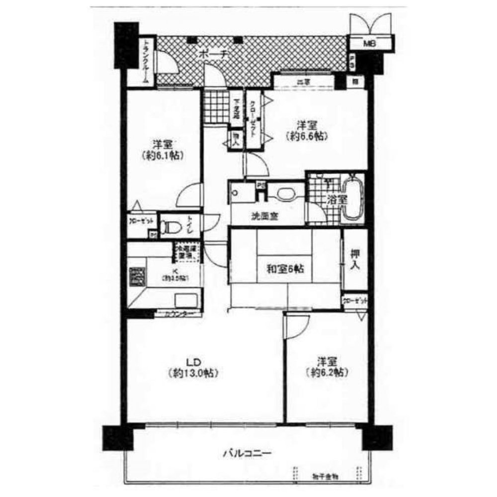 4 bedrooms Apartment in Hyogo, Japan No. 2448