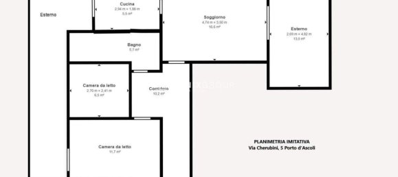 3غرفة شقة في San Benedetto del Tronto, Italy رقم 99107 50