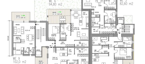 3 rooms Apartment in Trier-Saarburg, Germany No. 372138 2