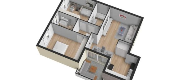 3غرفة شقة في Missaglia, Italy رقم 36660 23