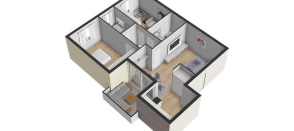 3غرفة شقة في Missaglia, Italy رقم 36660 21