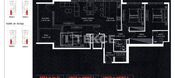 1 Schlafzimmer Wohnung in Jumeirah Lake Towers, UAE, Nr. 114172 20