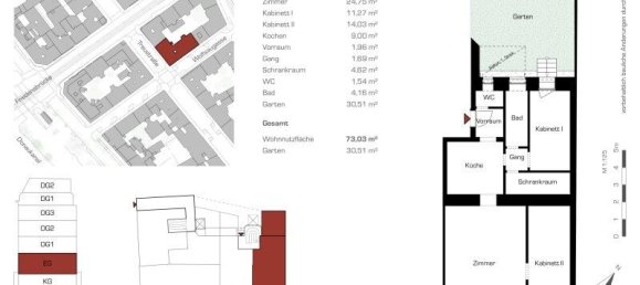 3 rooms Apartment in Brigittenau, Austria No. 180443 9